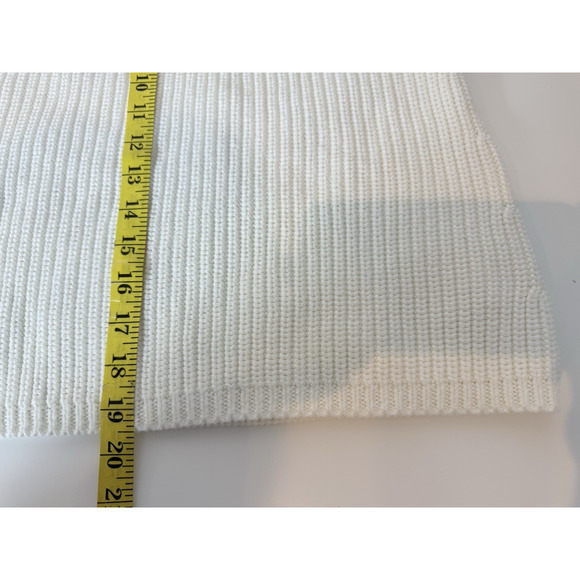 Quince Women's White Crew Neck Sweater - Picture 6 of 11